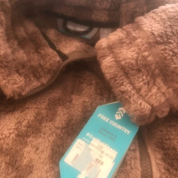 Free Country Sierra Butter Pile Fleece Jacket - Picture 3 of 4